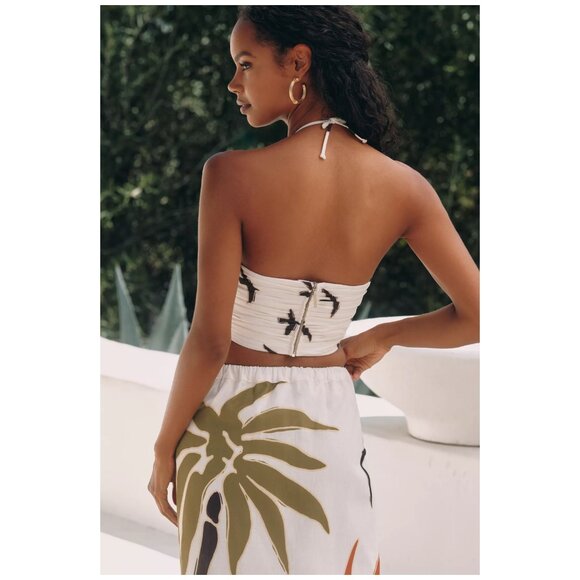 Cala de la Cruz | Naos Halter Crop Top | NWT - Picture 4 of 11